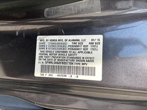 Used 2015 Honda Odyssey EX-L image 18