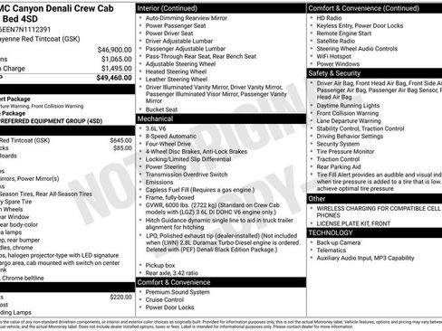 Used 2022 GMC Canyon Denali AWD/4WD image 5
