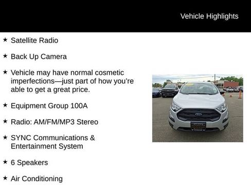 Used 2021 Ford EcoSport S AWD/4WD image 6