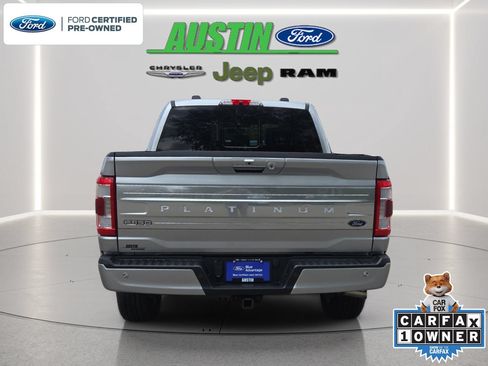 Certified 2022 Ford F150 Platinum w/ Equipment Group 701A High AWD/4WD image 4