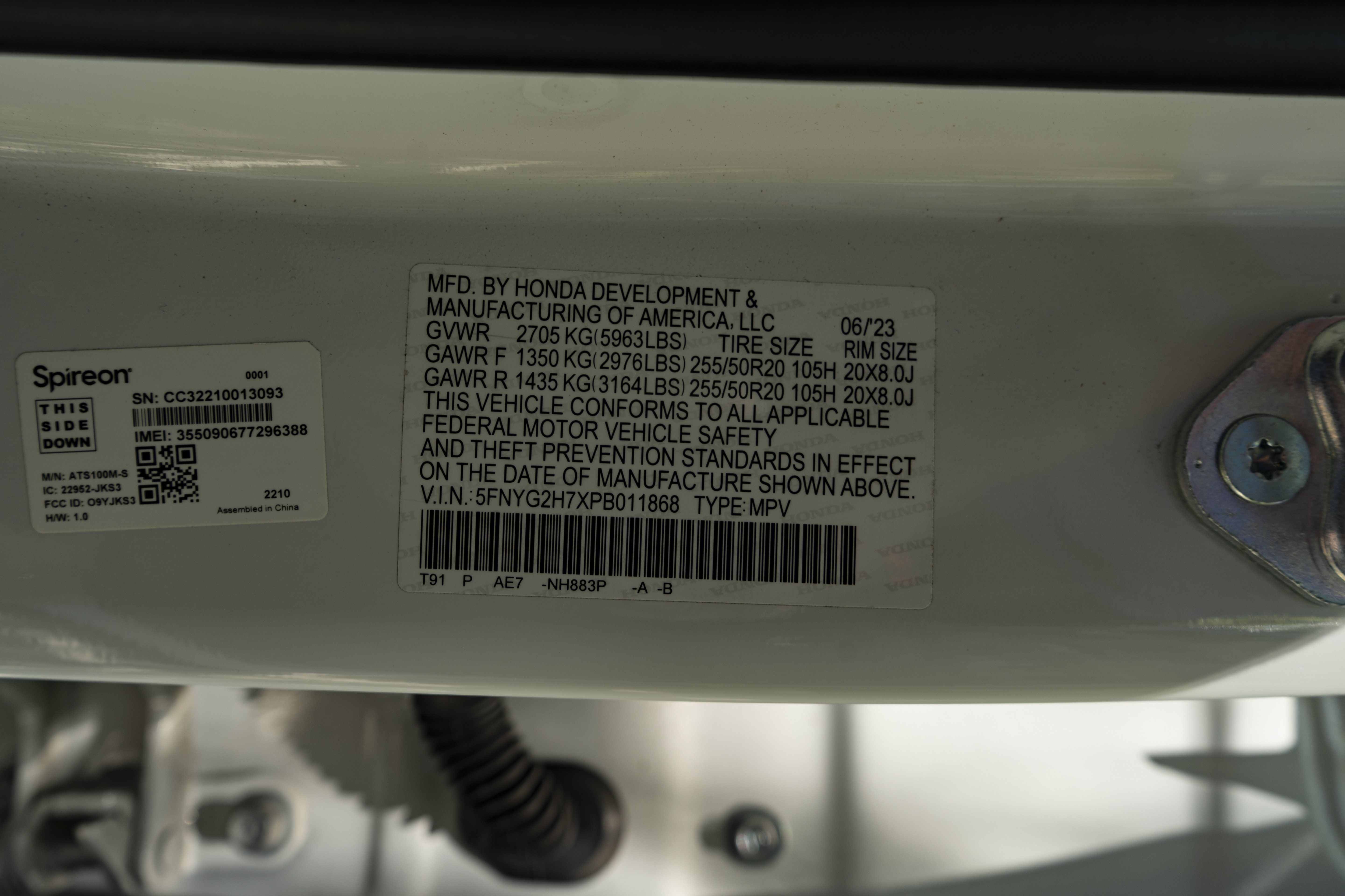 Certified 2023 Honda Pilot Touring image 46