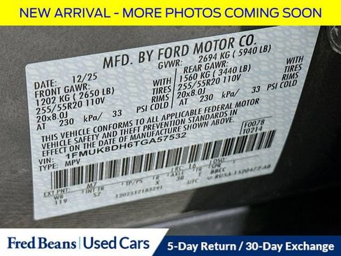 Used 2026 Ford Explorer Active w/ Active Comfort Package AWD/4WD image 22