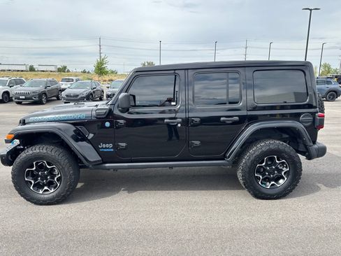 Used 2021 Jeep Wrangler Unlimited Rubicon 4xe w/ Steel Bumper Group AWD/4WD image 4