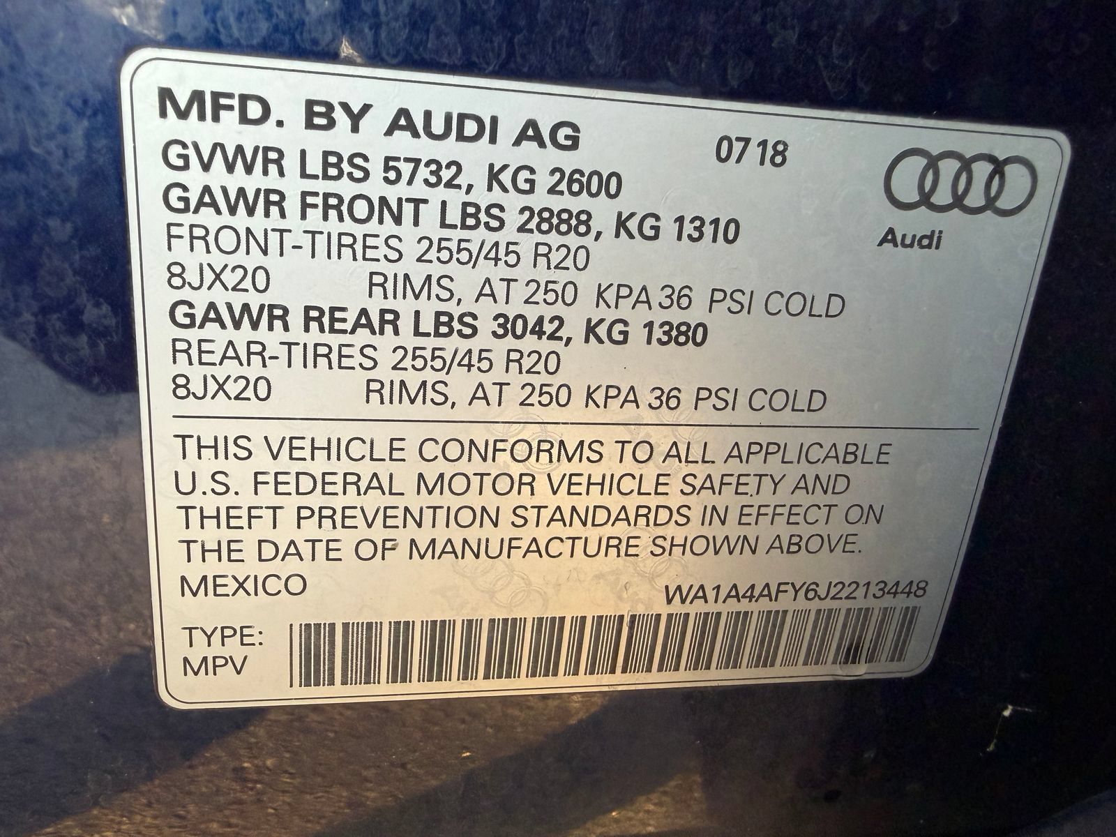 Used 2018 Audi SQ5 Premium Plus w/ Navigation Package AWD/4WD image 19