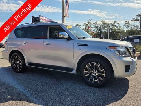 Used 2020 Nissan Armada Platinum w/ Captain's Chairs Package RWD image 7