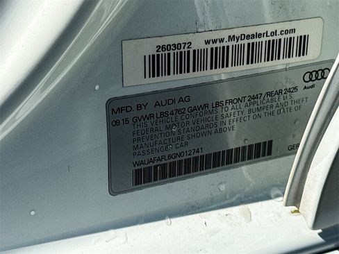 Used 2016 Audi A4 2.0T Premium w/ Convenience Plus Package image 33