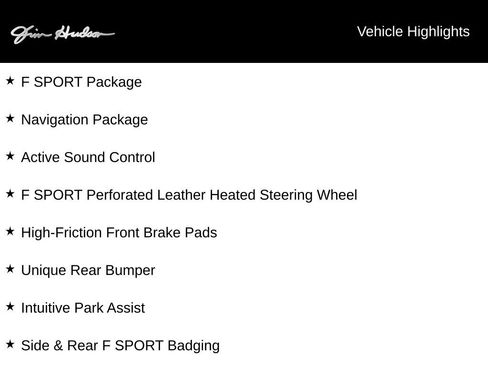 Used 2019 Lexus IS 300 F Sport w/ F Sport Package image 2