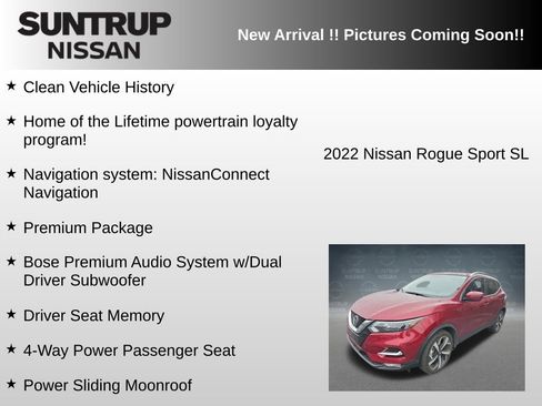 Used 2022 Nissan Rogue Sport SL w/ Premium Package image 6