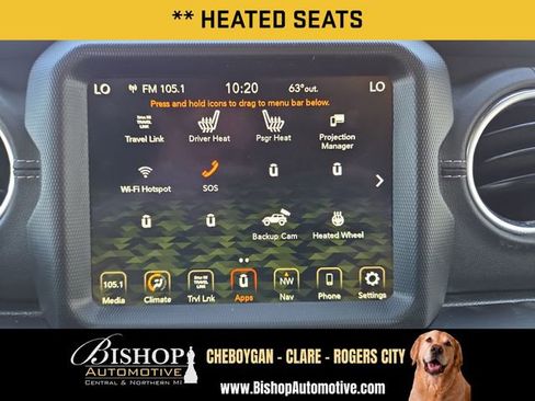 Used 2022 Jeep Wrangler Unlimited Sahara w/ LED Lighting Group AWD/4WD image 7