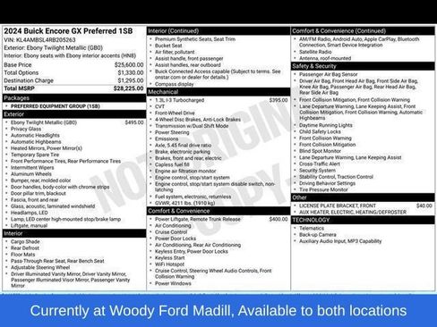 Used 2024 Buick Encore GX Preferred FWD image 1