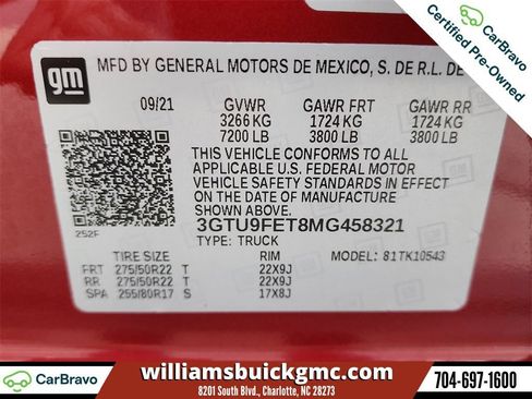 Used 2021 GMC Sierra 1500 Denali w/ Denali Premium Package image 35