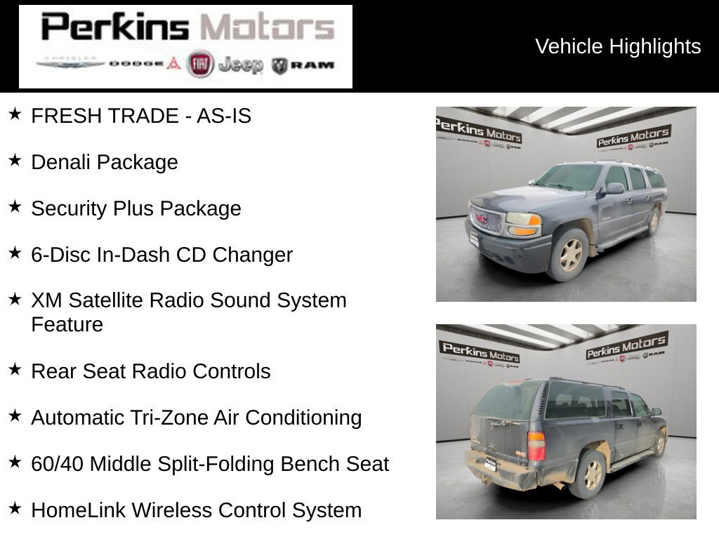 Used 2003 GMC Yukon XL Denali AWD/4WD image 7