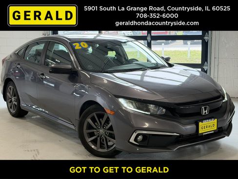 Certified 2020 Honda Civic EX image 1