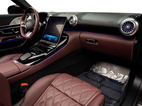 Used 2024 Mercedes-Benz SL 55 AMG 4MATIC w/ Manufactur Interior Package image 2