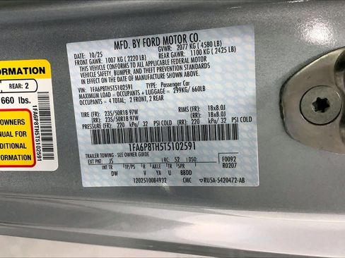 New 2026 Ford Mustang EcoBoostﾮ Fastback image 21