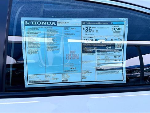 New 2026 Honda Civic LX image 18