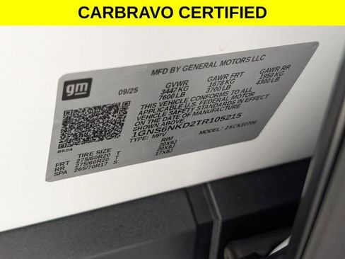 Certified 2026 Chevrolet Tahoe LT w/ Comfort Package AWD/4WD image 38
