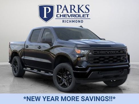 New 2026 Chevrolet Silverado 1500 Custom w/ Turbomax Blackout Package image 1