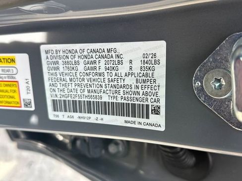 New 2026 Honda Civic Sport image 29