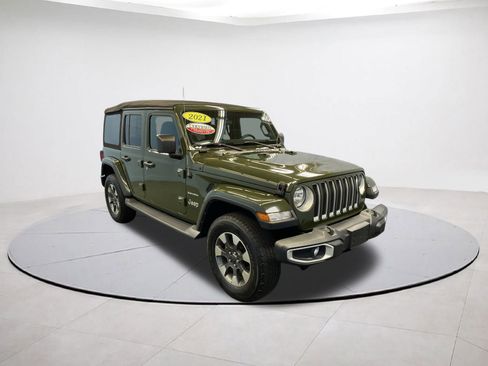 Certified 2021 Jeep Wrangler Unlimited Sahara image 1