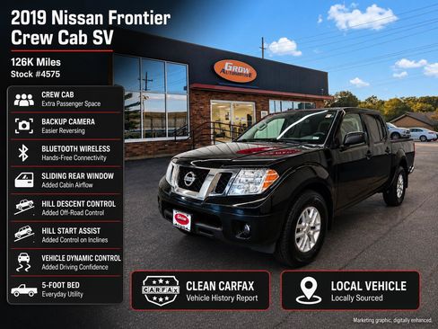Used 2019 Nissan Frontier SV w/ Value Truck Package RWD image 2