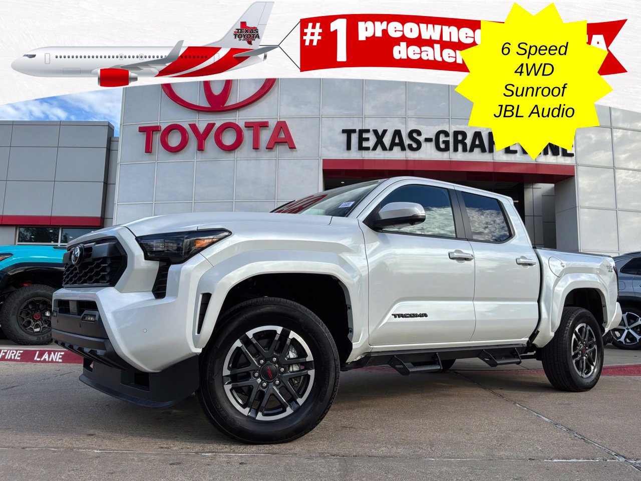 Used 2024 Toyota Tacoma TRD Sport w/ TRD Sport Premium Package AWD/4WD image 1