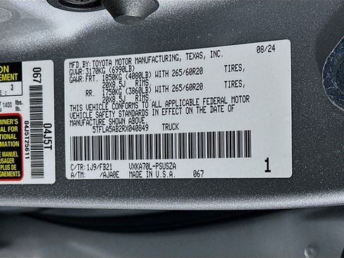 Used 2024 Toyota Tundra SR5 w/ SR5 Convenience Package image 12