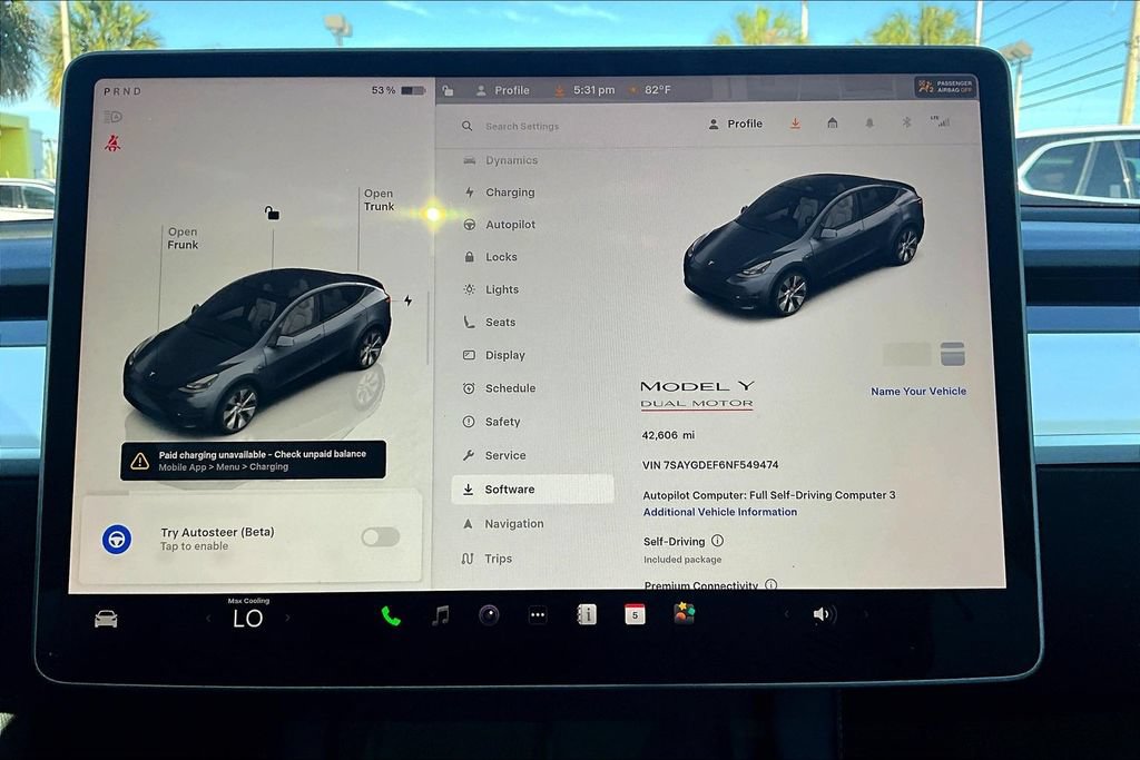 Used 2022 Tesla Model Y Performance AWD/4WD image 11