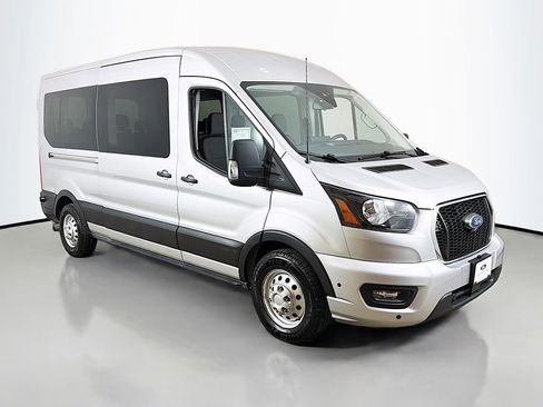 Used 2024 Ford Transit 350 148 Medium Roof Wagon AWD image 2