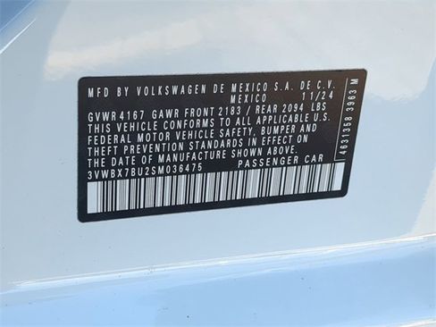 Certified 2025 Volkswagen Jetta Sport image 33