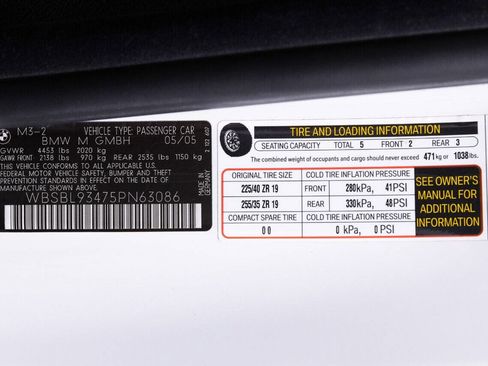 Used 2005 BMW M3 Coupe image 74