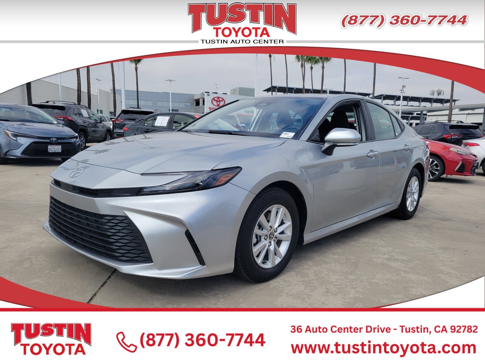 Certified 2025 Toyota Camry LE FWD image 1