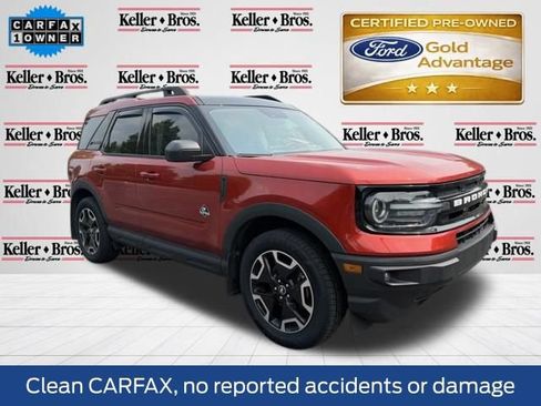 Certified 2023 Ford Bronco Sport Outer Banks w/ Tech Package AWD/4WD image 1