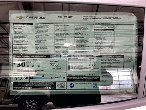 New 2026 Chevrolet Trax ACTIV w/ Driver Confidence Package image 14