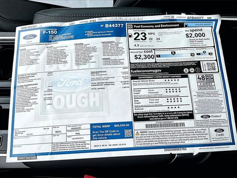 New 2025 Ford F150 Platinum w/ Equipment Group 702A High image 22