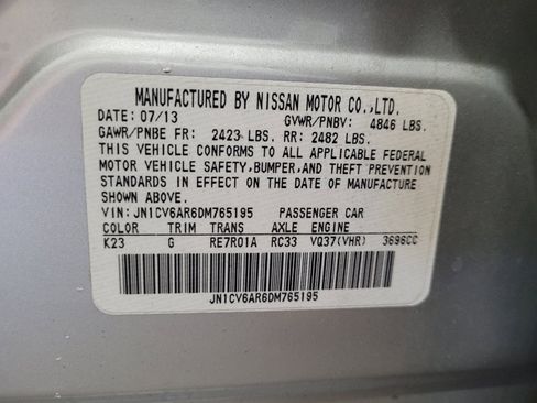 Used 2013 INFINITI G37 x w/ Premium Pkg image 33