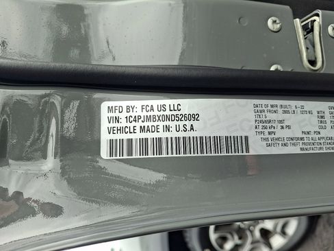 Certified 2022 Jeep Cherokee Trailhawk w/ Sun, Sound & Nav Group image 28