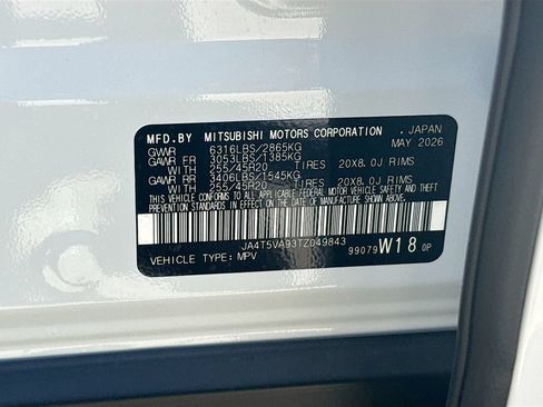 New 2026 Mitsubishi Outlander SE AWD/4WD image 35