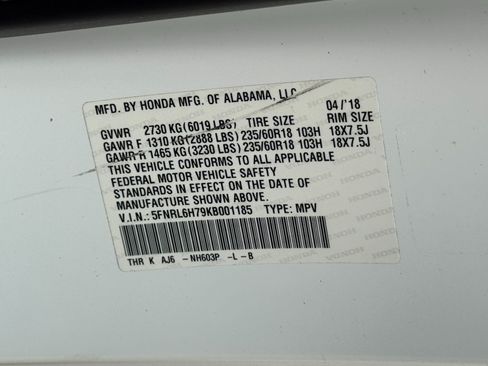 Used 2019 Honda Odyssey EX-L image 47