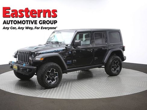 Used 2023 Jeep Wrangler Unlimited Rubicon 4xe w/ Steel Bumper Group AWD/4WD image 60