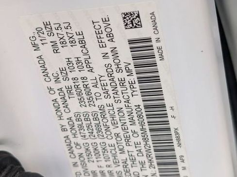 Used 2021 Honda CR-V EX-L image 38