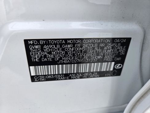 Certified 2024 Lexus IS 300 F Sport RWD image 34