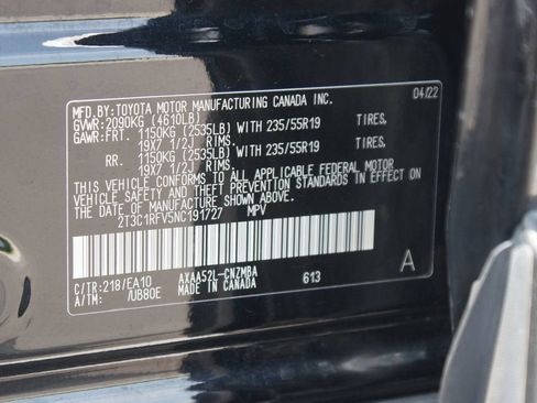 Used 2022 Toyota RAV4 XLE Premium FWD image 26