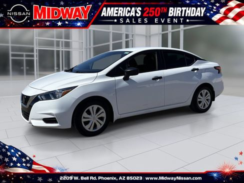 Used 2021 Nissan Versa S FWD image 1