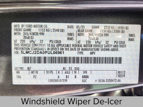 Certified 2023 Lincoln Corsair Reserve w/ Equipment Group 201A image 27