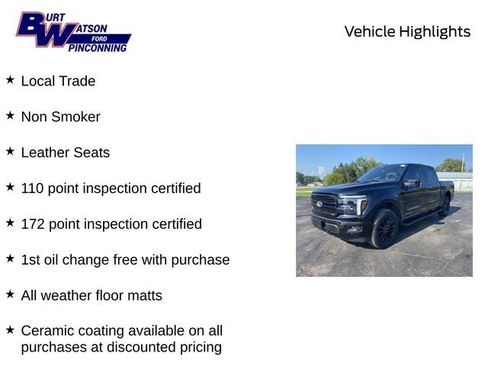 Used 2025 Ford F150 Lariat w/ Bed Utility Package AWD/4WD image 7