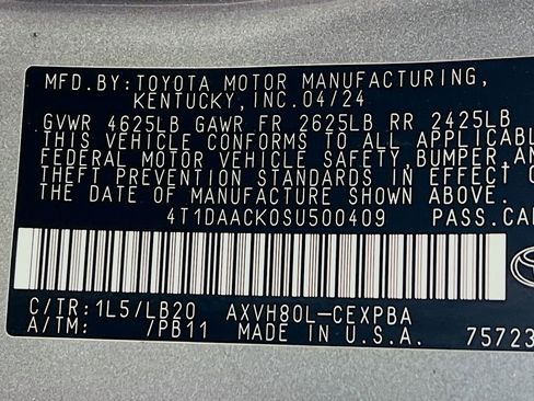 Certified 2025 Toyota Camry XSE FWD image 28