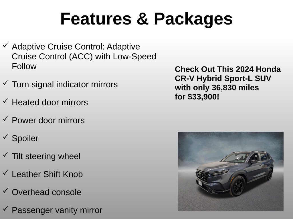 Used 2024 Honda CR-V Sport-L image 24