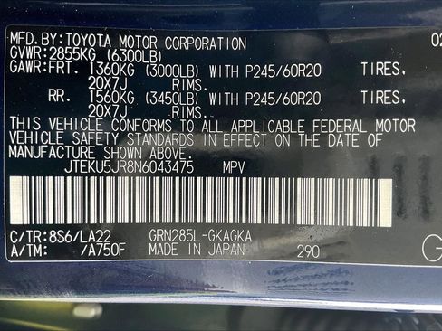 Used 2022 Toyota 4Runner Limited AWD/4WD image 18