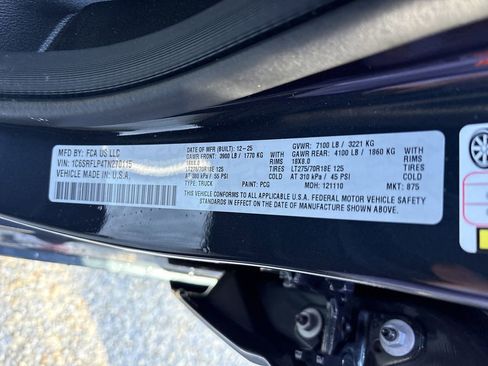 New 2026 RAM 1500 Rebel w/ Rebel Level 1 Equipment Group AWD/4WD image 29